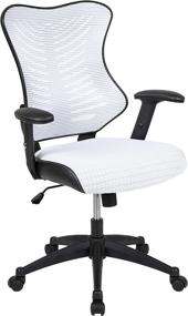 img 3 attached to Flash Furniture Designer Executive Adjustable Furniture in Home Office Furniture