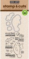 🐋 hero arts dc207 stamp & cut, manatee: adorable crafts made easy! logo