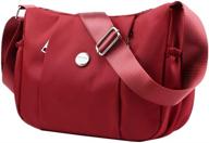 womens cross body shoulder lightweight messenger logo