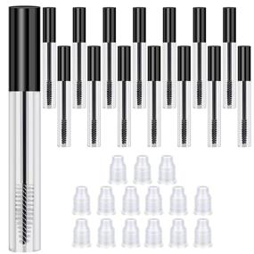 img 4 attached to 🧴 Pack of 30 Empty Mascara Tubes with Eyelash Wand, 10ml Eyelash Cream Container Bottle, by Suoundey