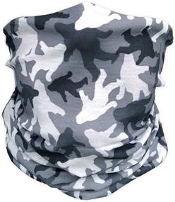 img 2 attached to 👹 Sasquatch Camo Gaiter: Premium Machine Washable Microfiber Face Mask, Proudly Made in USA