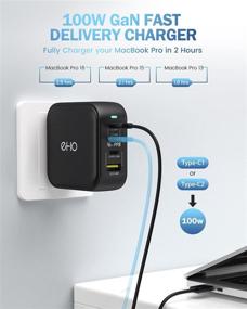 img 3 attached to Зарядное устройство EHO Charger для ноутбуков, c возможностью складывания.