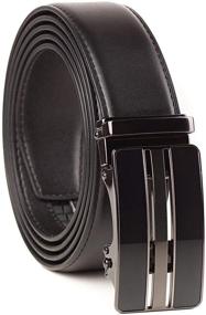 img 2 attached to LABMGW Ratchet Comfort Sliding Buckle Men's Accessories and Belts