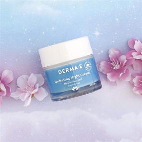 img 1 attached to 🌙 DERMA-E Hydrating Night Cream: Hyaluronic Acid, Fragrance-Free, 2oz - Skin Rejuvenation