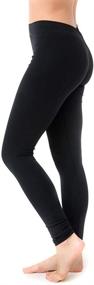 img 4 attached to Undercover Waterwear Women’s High Waisted Long Swim Leggings: UPF 50+ Protection for Athletes and Cover Up - Plus Size