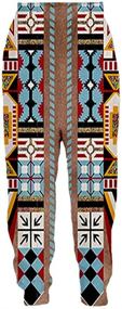 img 1 attached to Honeystore American Sweatpants Tracksuit Multicolored05 Men's Clothing and Active