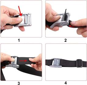 img 1 attached to 🔒 MAGARROW Sturdy Lashing Straps Buckle: Superior Material Handling Products for Reliable Strap Security