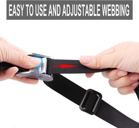 img 3 attached to 🔒 MAGARROW Sturdy Lashing Straps Buckle: Superior Material Handling Products for Reliable Strap Security