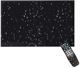 img 2 attached to Elecsung 22inch Smart Black TV - Waterproof IP66 with Integrated HDTV Tuner: Ideal for Bathroom and Hotel Use, Remote Control Included
