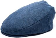 🧢 born to love flat scally cap: trendy tweed page boy newsboy cap hat for baby boys and kids logo