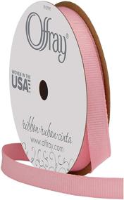 img 2 attached to Offray Grosgrain Ribbon 8 Inch 18 Feet Crafting