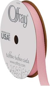 img 3 attached to Offray Grosgrain Ribbon 8 Inch 18 Feet Crafting