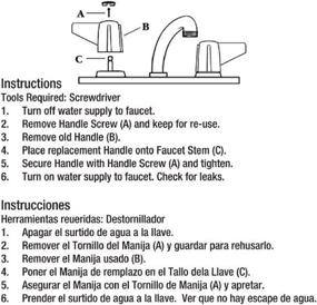 img 2 attached to 🚰 Danco Central Brass Faucet Handle Pair - Chrome, Model 80401: Reviews, Installation Guide, and More