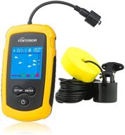 🎣 venterior vt-ff001: portable fish finder for kayak fishing - depth finder with castable sonar transducer and lcd display logo