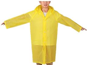 img 4 attached to Taiduosheng Raincoat 2Pocket 4 14Years Rainwear