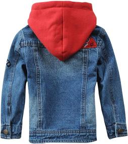 img 3 attached to 👕 Cotton Boys' Clothing: SITENG Ripped Jacket Outwear for Jackets & Coats