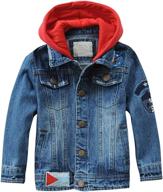 👕 cotton boys' clothing: siteng ripped jacket outwear for jackets & coats logo