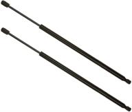 pair of 21.11 inch front hood struts lift supports for 2005-2007 lacrosse sedan only - shock gas spring prop rods logo