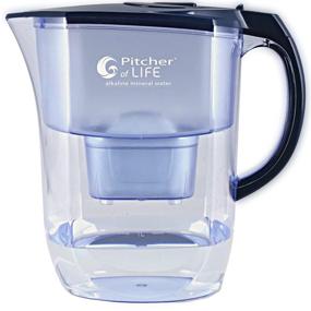 img 4 attached to 🚰 2022 Super Alkaline Water Filter Pitcher: The Ultimate Solution for Improved Life - Hassle-Free Usage, No More Timer Settings - High-Quality Water Purifier featuring Replaceable Ionizer Alkaline Filter