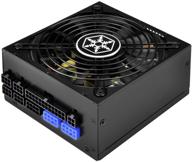 💡 silverstone technology 800w sfx-l power supply with 80 plus titanium efficiency and japanese capacitors - sx800-lti-usa logo