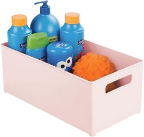 img 1 attached to MDesign Storage Organizer for Playroom and Home: Ideal Supplies Store for Kids