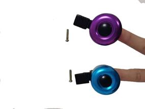 img 2 attached to 🔔 DhelC Bike Bell Set - Handlebar Bells for Adults and Kids, Ideal Bike Bells for Bicycle Handlebars