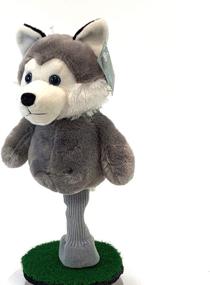 img 4 attached to 🐺 Stylish and Fun Husky Club Head Covers for the Golf Hacker