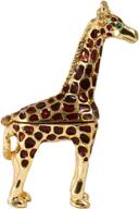 yufeng giraffe ring holder hinged trinket box - ideal gift and jewelry organizer display holder logo