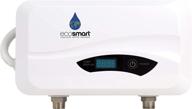 🚿 ecosmart pou 3.5 electric tankless water heater, 3.5kw@120-volt, compact size 7” x 11” x 3” logo