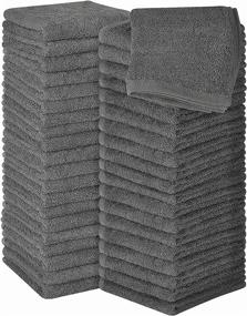 img 4 attached to 🌿 Simpli-Magic 12x12 Gray Washcloth Towels - 24 Count