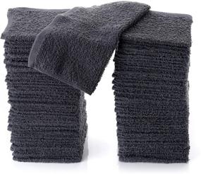 img 3 attached to 🌿 Simpli-Magic 12x12 Gray Washcloth Towels - 24 Count