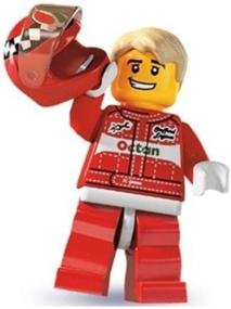 img 1 attached to 🏎️ Lego Minifigures Race Driver: Mini Figure Accelerates into Action!