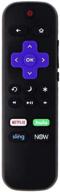 📺 all-inclusive universal remote for sharp roku tvs: lc-50lbu591u, lc-50lbu711u, lc-55lbu591u, lc-55lbu711u, lc-43lbu591u, lc-32lb601u, lc-24lb601u, lc-50lb601u, lc-40lb601u, lc-65q7370u, and lc-43lb601u logo