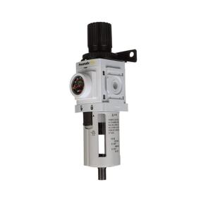 img 1 attached to PneumaticPlus PPP3 N02BG Compressed Regulator Piggyback