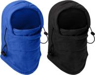 🧣 pieces windproof children balaclava covering: ultimate cold weather accessories for boys logo