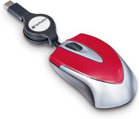 img 2 attached to Мышь Verbatim USB-C Mini Optical Travel - красная (70236)