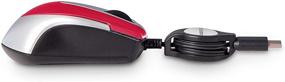 img 1 attached to Мышь Verbatim USB-C Mini Optical Travel - красная (70236)