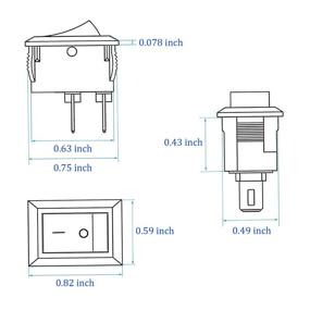 img 3 attached to 🔌 Discover the Versatile COOLOOdirect Solder Rocker Switch Toggle