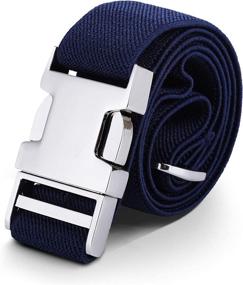 img 4 attached to Toddler Elastic Adjustable Stretch WELROG Boys' Accessories : Belts