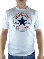 футболка с короткими рукавами converse optical логотип