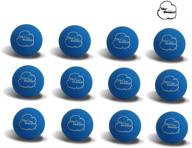 recreational handballs – sky bounce color rubber balls for handball, stickball, racquetball, catch, fetch, and more games – pack of 12, 2 1/4-inch logo