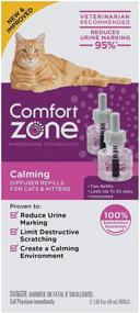 img 1 attached to 🐾 Cat Calming Refill Comfort Zone - Pack of 2, 1.62 fl. oz.