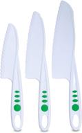 🔍 optimized for seo: 3-piece nylon knife set for curious chef children logo