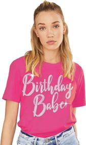 img 2 attached to 🎉 Adult Birthday Girl Shirt - Decorative Clothing for Girls