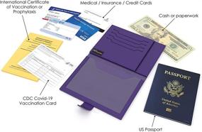 img 1 attached to 🛂 Optimized Passport Vaccine Organizer for Eco-conscious Travellers