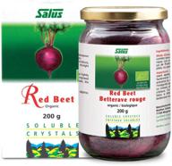 🥦 salus flora - 7 oz highly soluble organic red beet crystals with nitric oxide boost logo