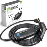 ⚡️ morec 40amp ev charger: portable level 2 nema14-50 220v-240v ev charging cable - faster charging station for all ev cars | 26ft cable length logo