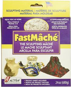 img 2 attached to 🏺 ACTIVA Fast Mache - 2 pounds: Quick-Drying Instant Papier Mache for Every Crafting Project