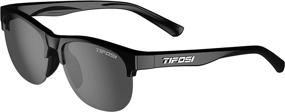 img 2 attached to 😎 Tifosi Optics Swank Глянцевые черные очки с дымчатыми линзами - универсальный размер