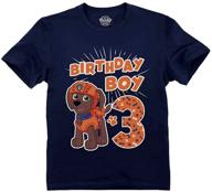 👕 boys' patrol birthday sleeve baseball clothing: tops, tees & shirts logo